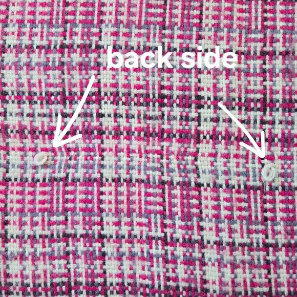 Pink Tweed Scarf - Picture 9 of 11